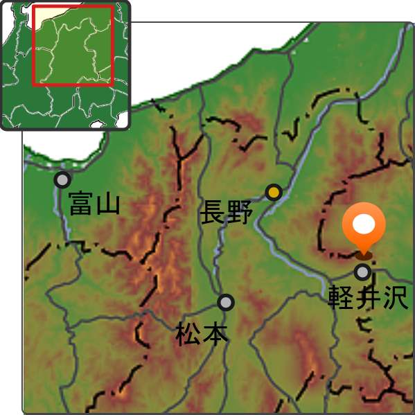 軽井沢 白糸の滝