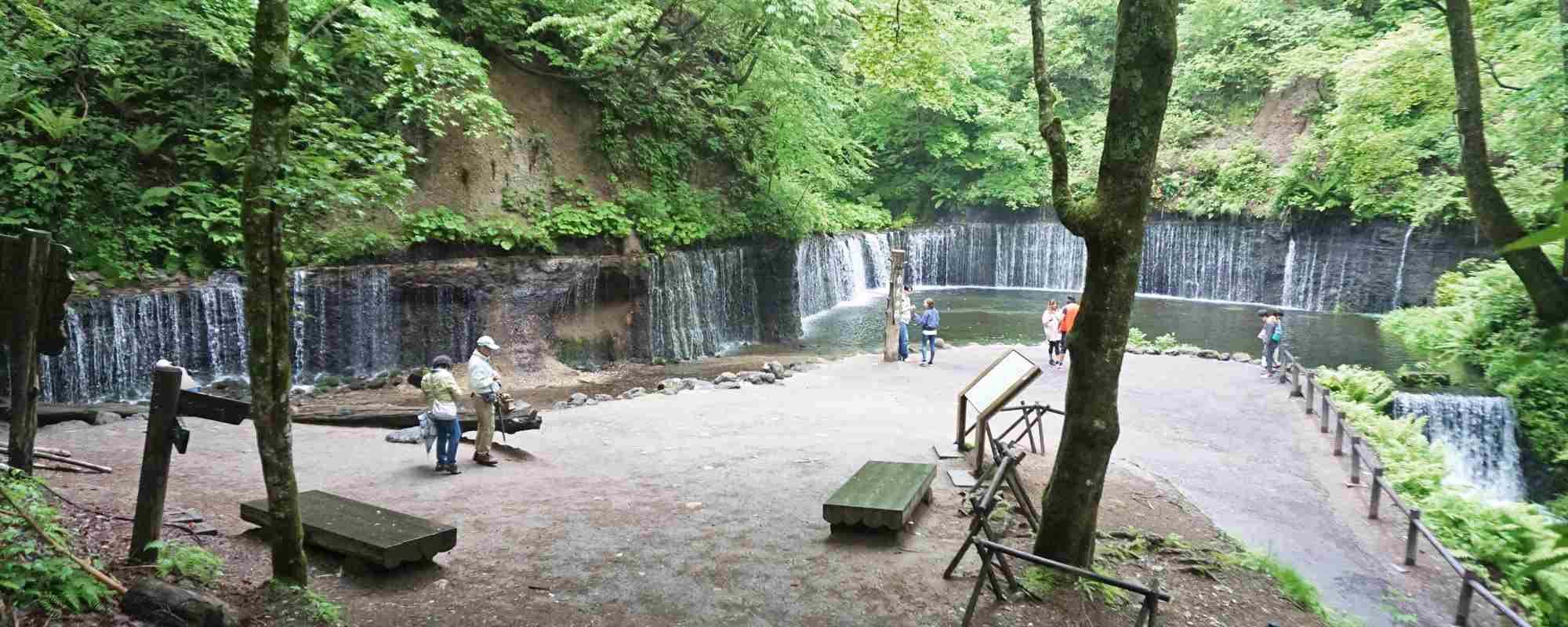 軽井沢 白糸の滝