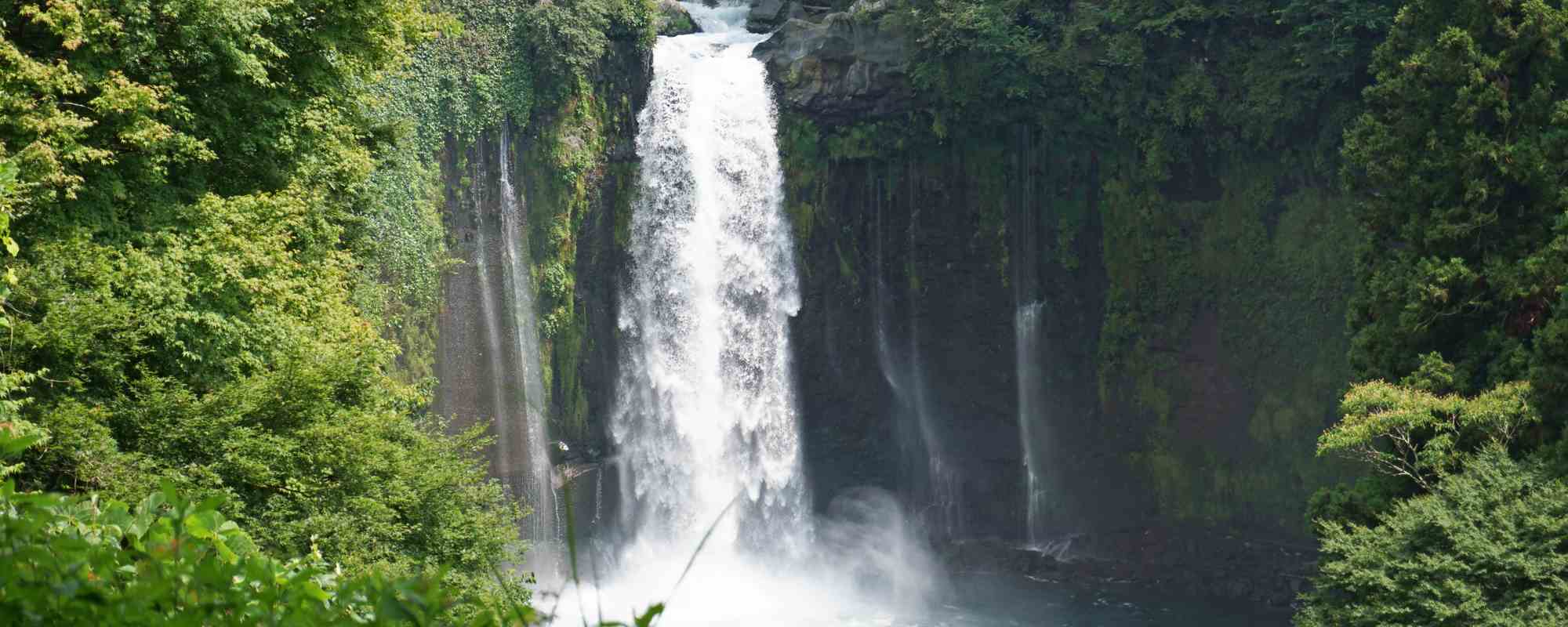 白糸ノ滝・音止めの滝