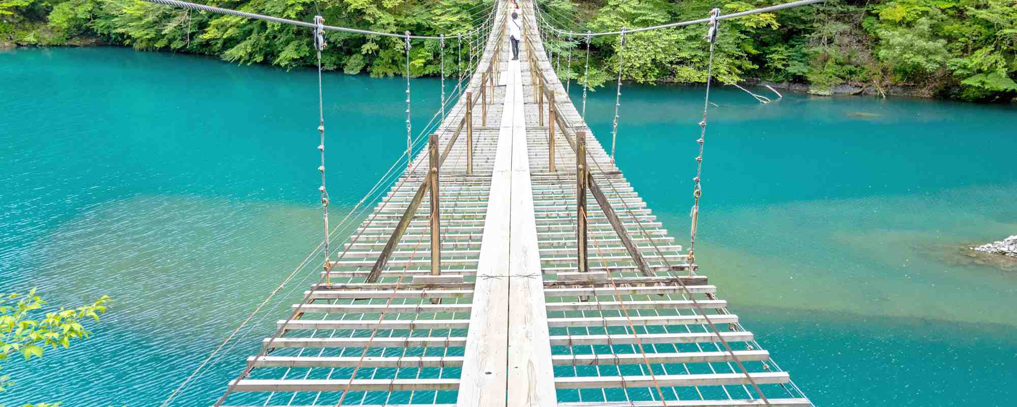 寸又峡・夢の吊橋