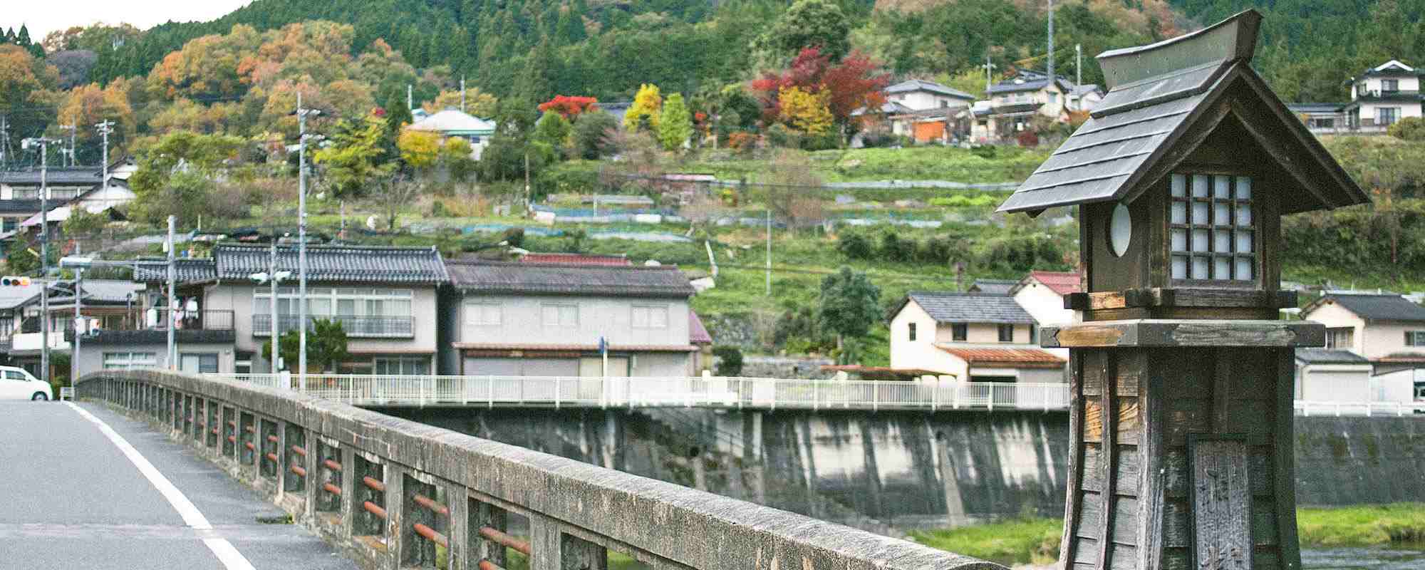 勝山の町並み