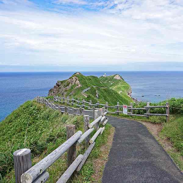 神威岬 遊歩道
