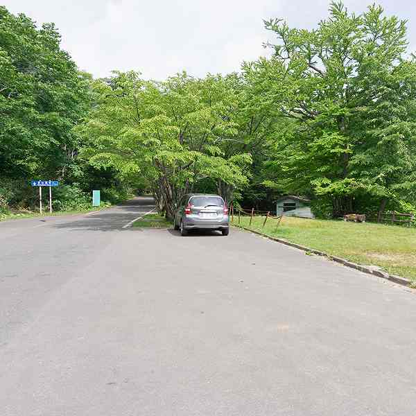 倶多楽湖 駐車場