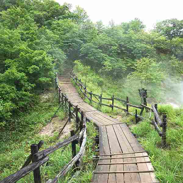 登別地獄谷 大湯沼展望台