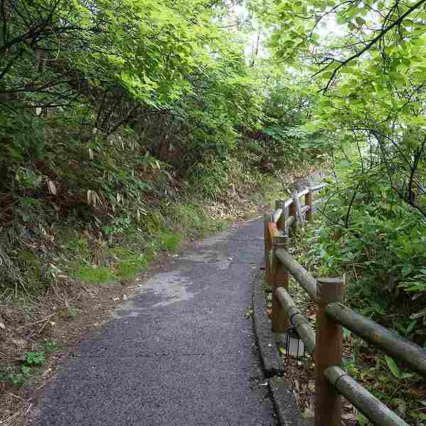 登別地獄谷 地獄谷遊歩道