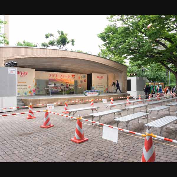 大通公園 野外ステージ