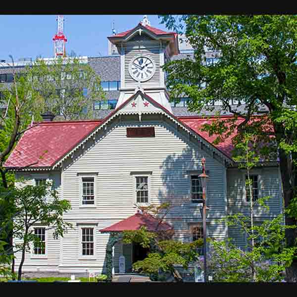 札幌市時計台 時計台撮影テラス