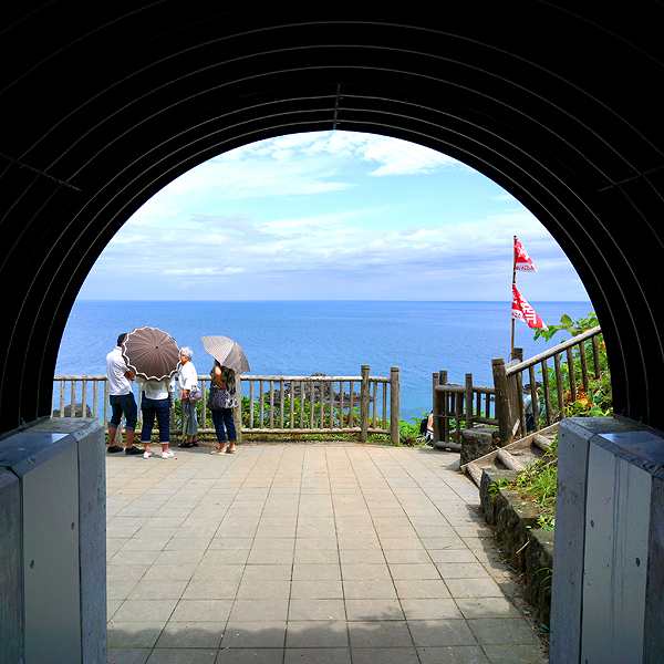積丹岬・島武意海岸 トンネル