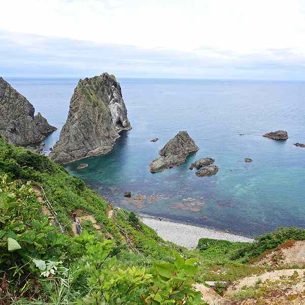 積丹岬・島武意海岸 島武意海岸