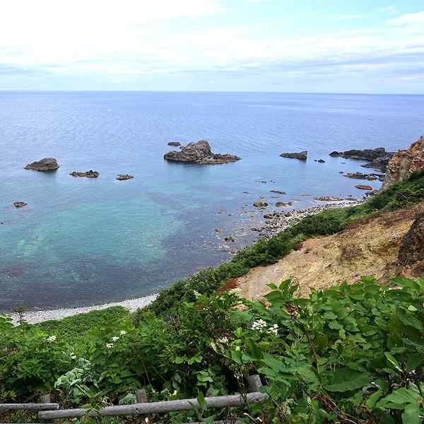 積丹岬・島武意海岸 島武意海岸