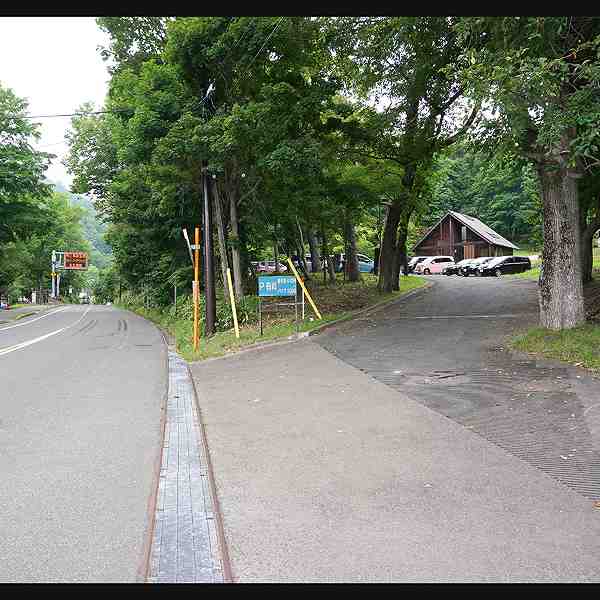 支笏湖 駐車場