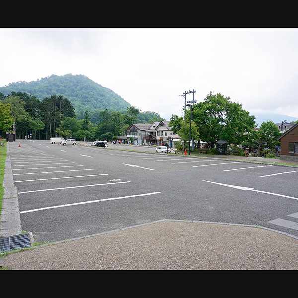 支笏湖 駐車場