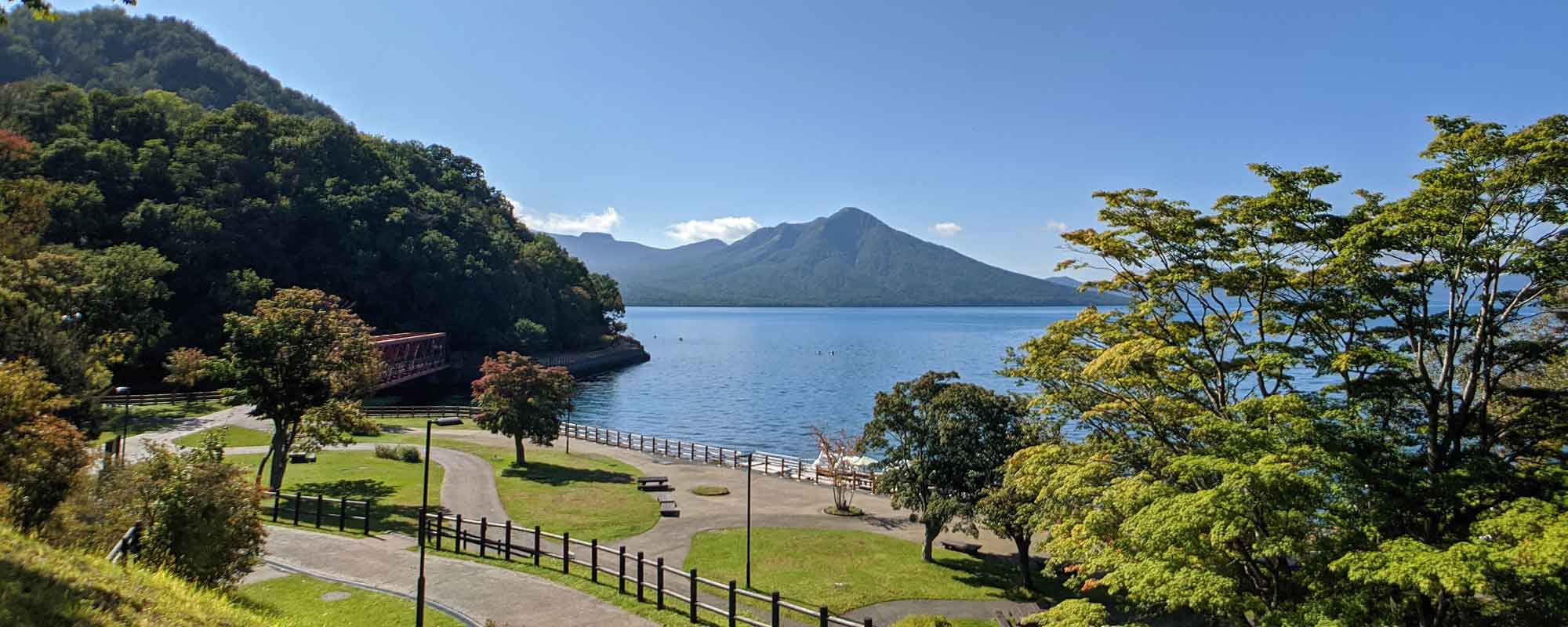 支笏湖温泉地区