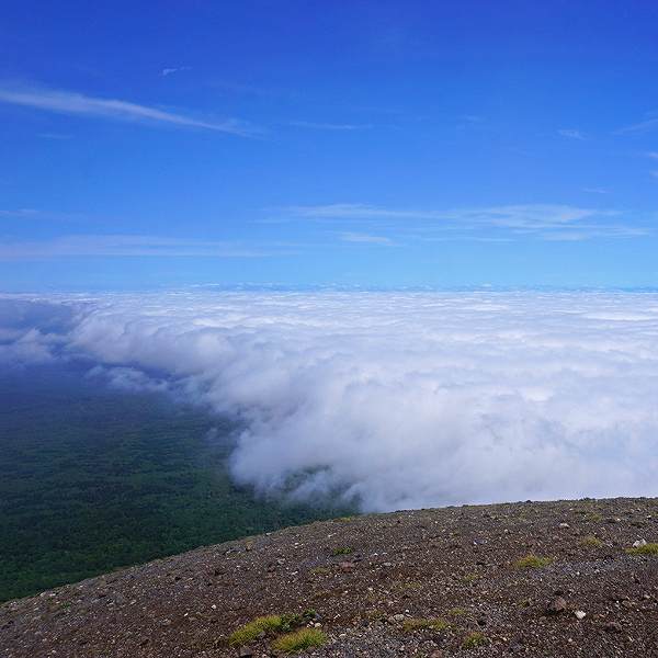 樽前山 雲海