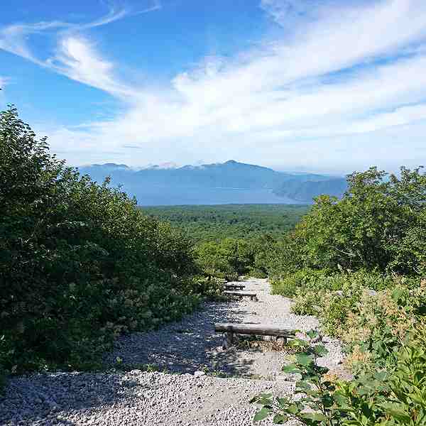 樽前山 支笏湖