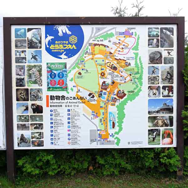 看板 動物舎のごあんない