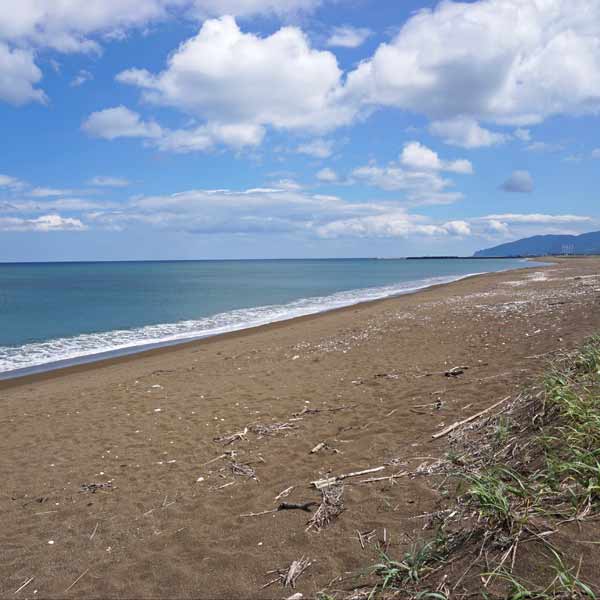 ベニヤ原生花園 オホーツク海