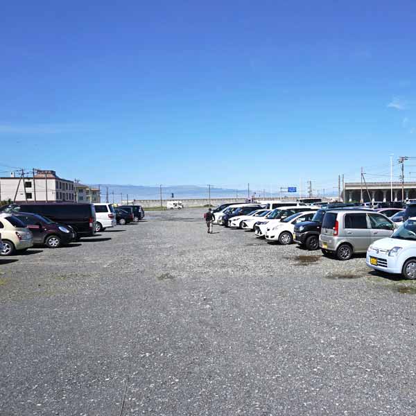 北防波堤ドーム 駐車場