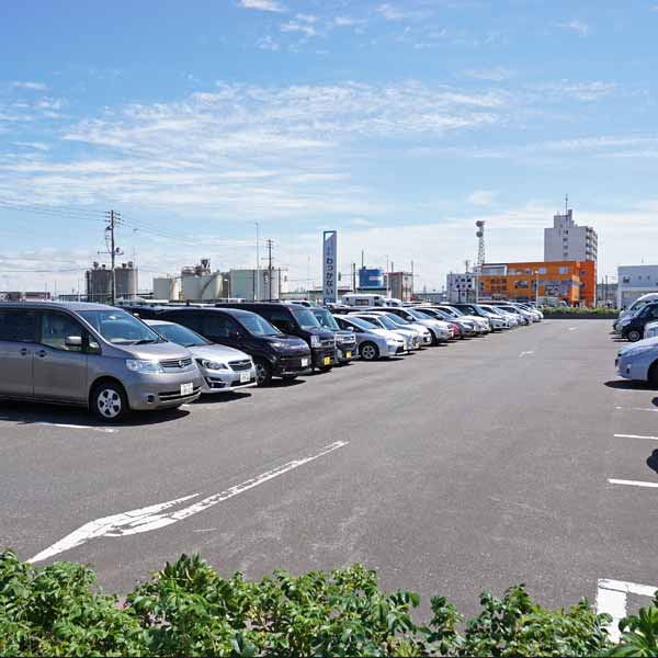 北防波堤ドーム 駐車場