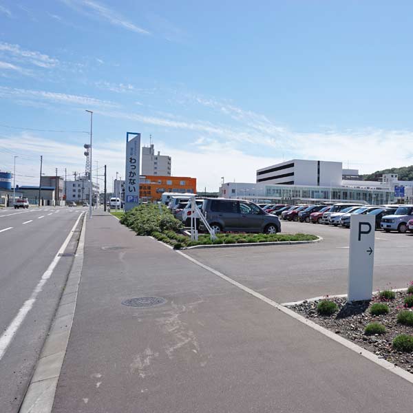 北防波堤ドーム 駐車場