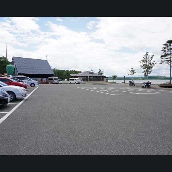 クッチャロ湖 駐車場