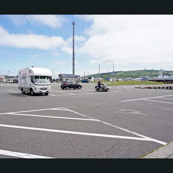 ノシャップ岬 駐車場