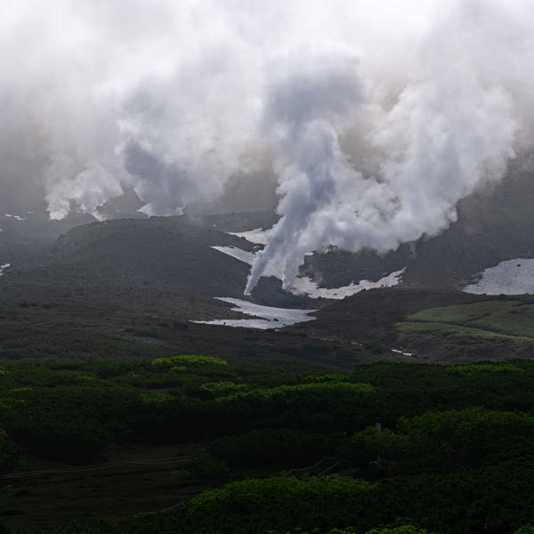 沼の平 旭岳噴気