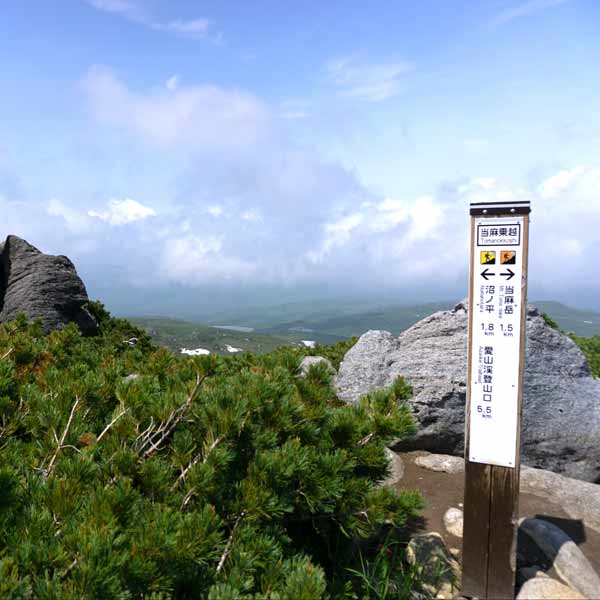 沼の平 当麻乗越