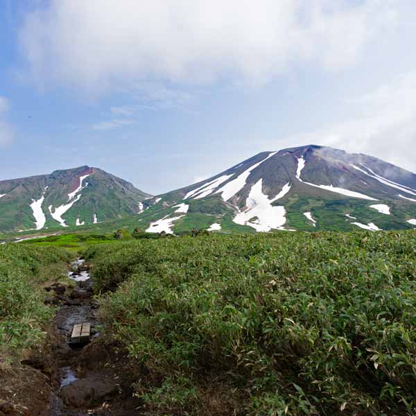 沼の平 旭岳