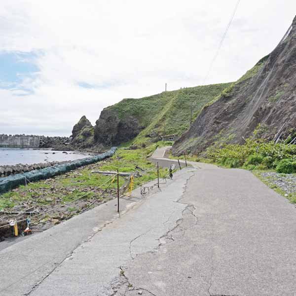 礼文島 澄海岬 遊歩道