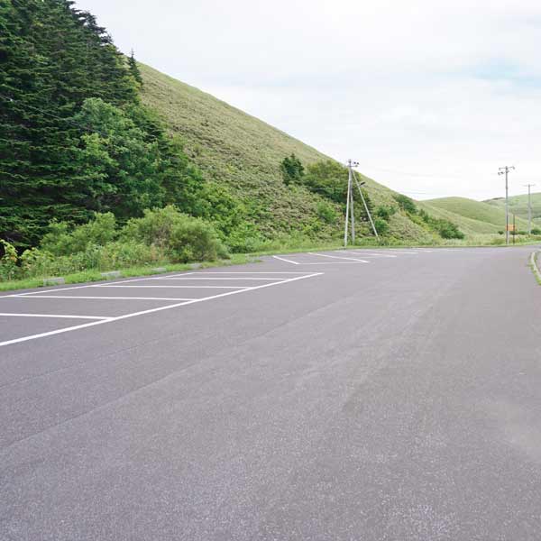 レブンアツモリソウ群生地駐車場