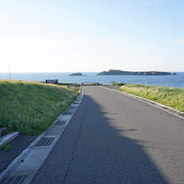 礼文島 スコトン岬 遊歩道