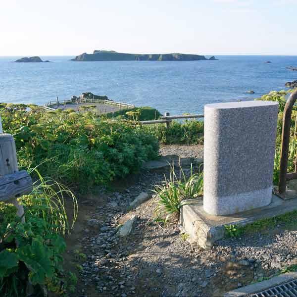 礼文島 スコトン岬 遊歩道
