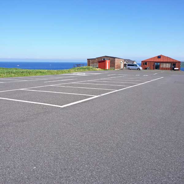 礼文島 スコトン岬 スコトン岬展望駐車場