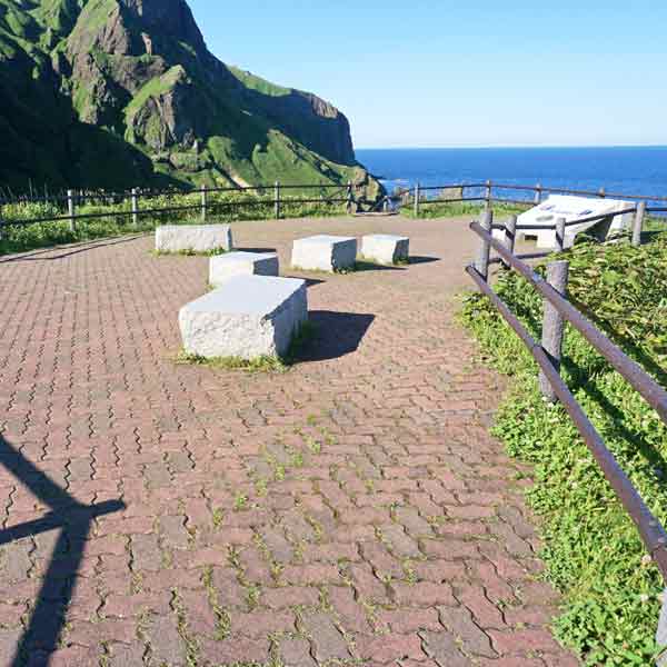 礼文島 桃台猫台展望台