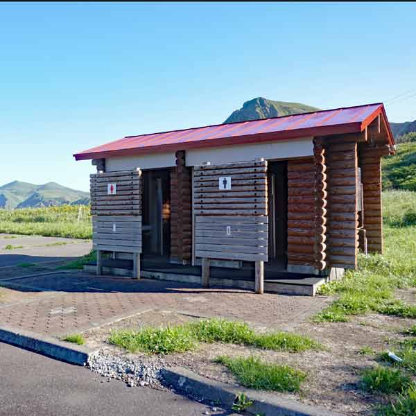 礼文島 桃台猫台展望台 トイレ