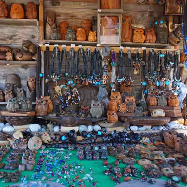 礼文島 地蔵岩・メノウ浜 工芸品