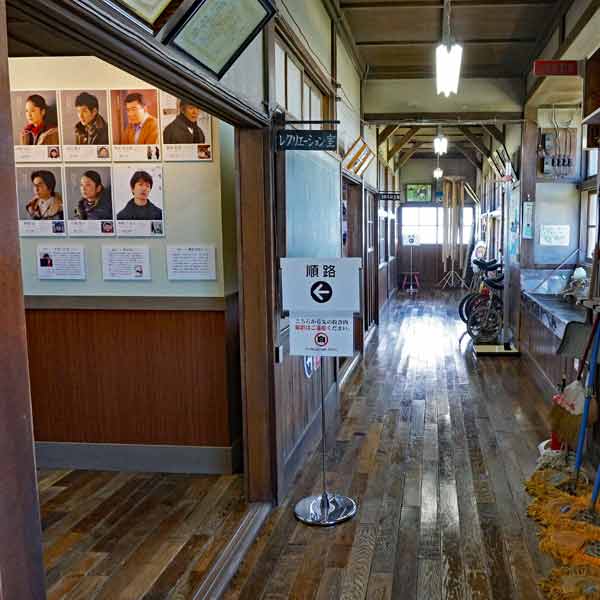 礼文島 北のカナリアパーク 廊下