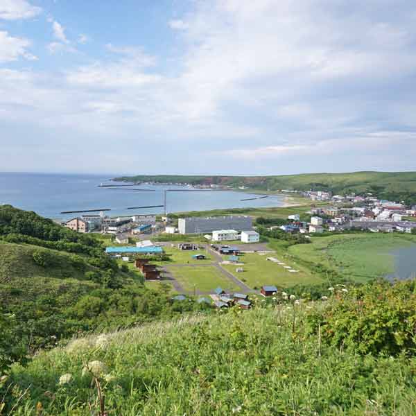 礼文島 久種湖畔コース 金田ノ岬