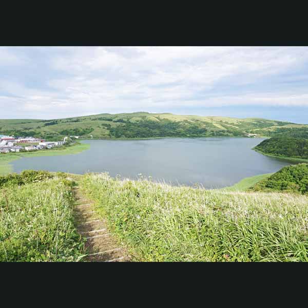 礼文島 久種湖畔コース 久種湖