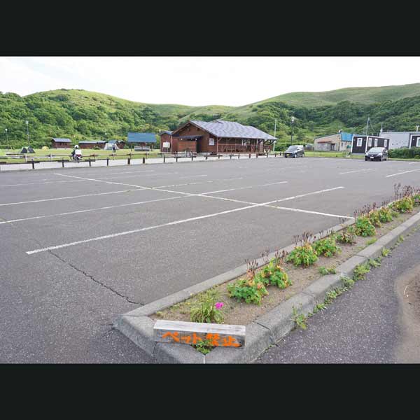礼文島 久種湖畔コース 久種湖畔キャンプ場