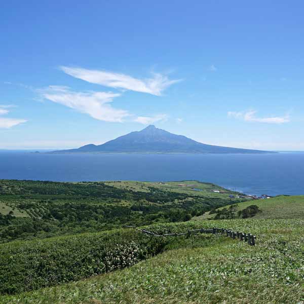 礼文島 桃岩展望台コース 利尻山
