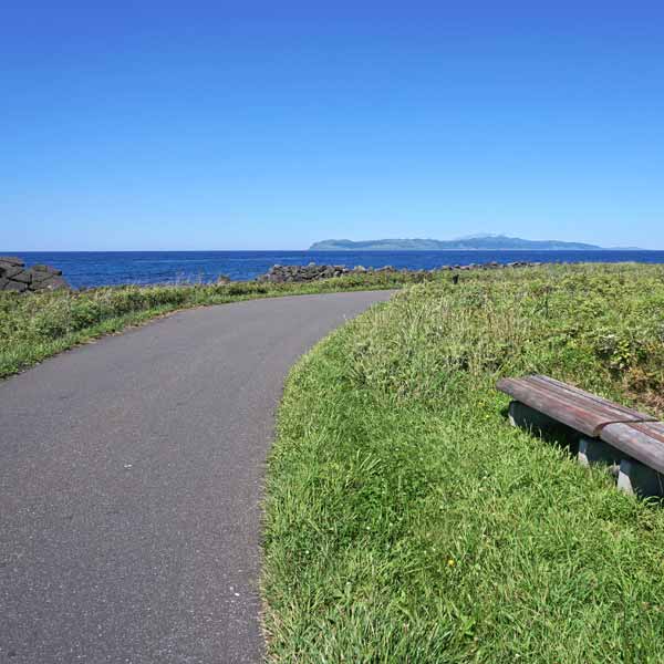 利尻島 沓形岬園地 ルート