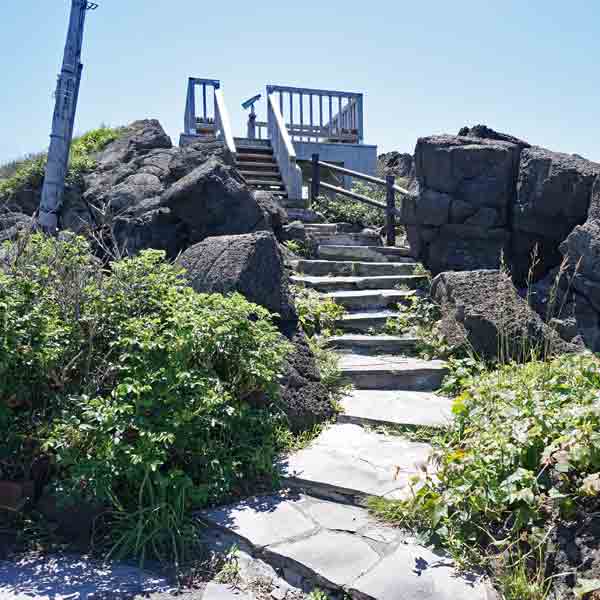 利尻島 沓形岬園地 展望台