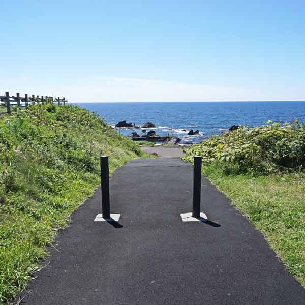 利尻島 仙法志御崎公園 ルート