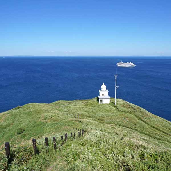 利尻島 ペシ岬 鴛泊燈臺