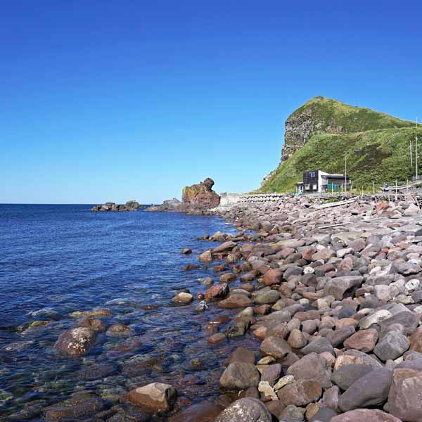利尻島 ペシ岬 ペシ岬海岸