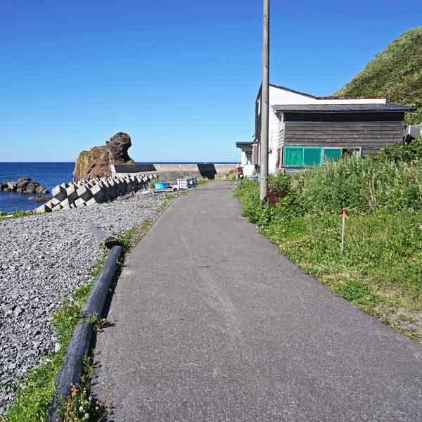 利尻島 ペシ岬 ルート