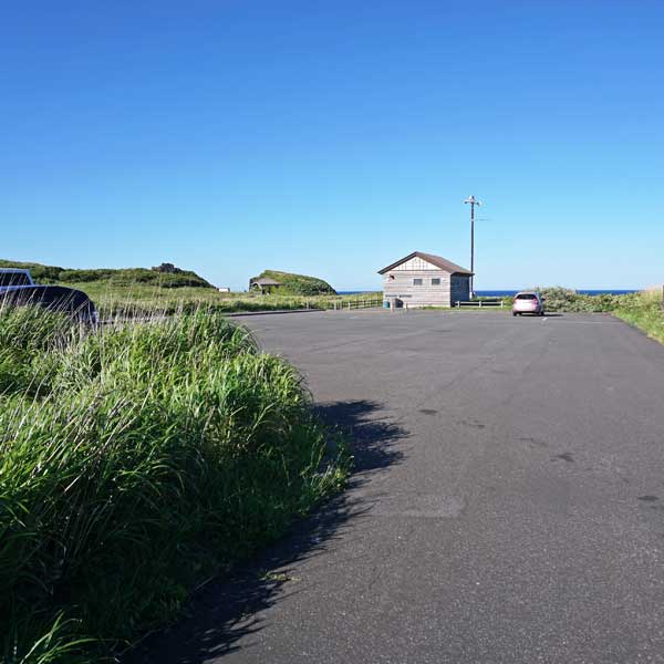 利尻島 富士野園地展望台駐車場
