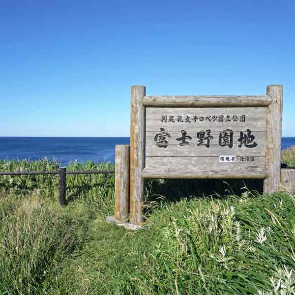 利尻島 富士野園地